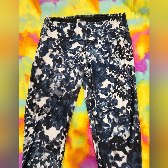 Adidas Climalite pants XL leggings calf lengh - Picture 2 of 5